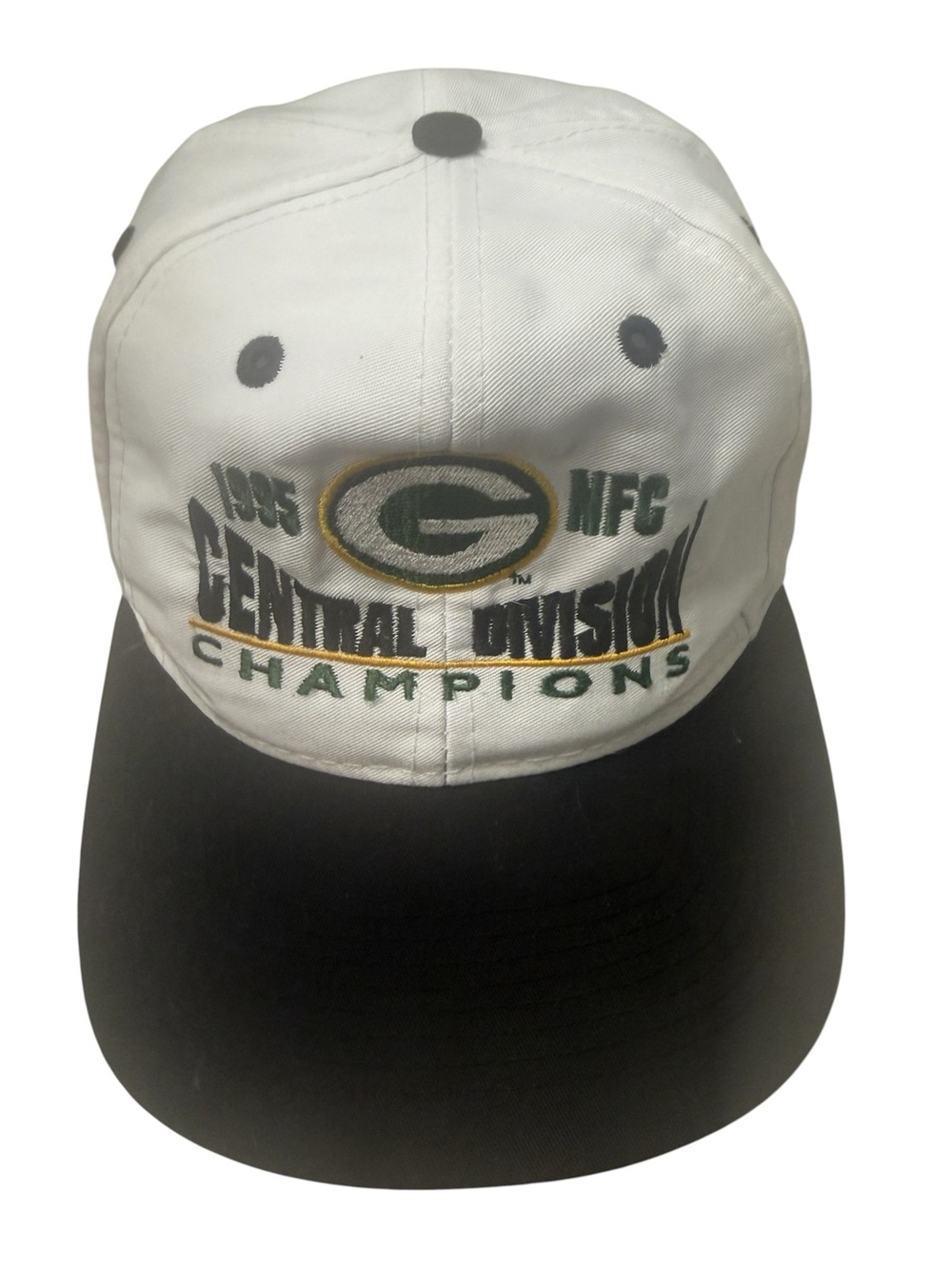 Vintage LOGO 7 Green Bay Packers hat NFC Central Division Champions 1995